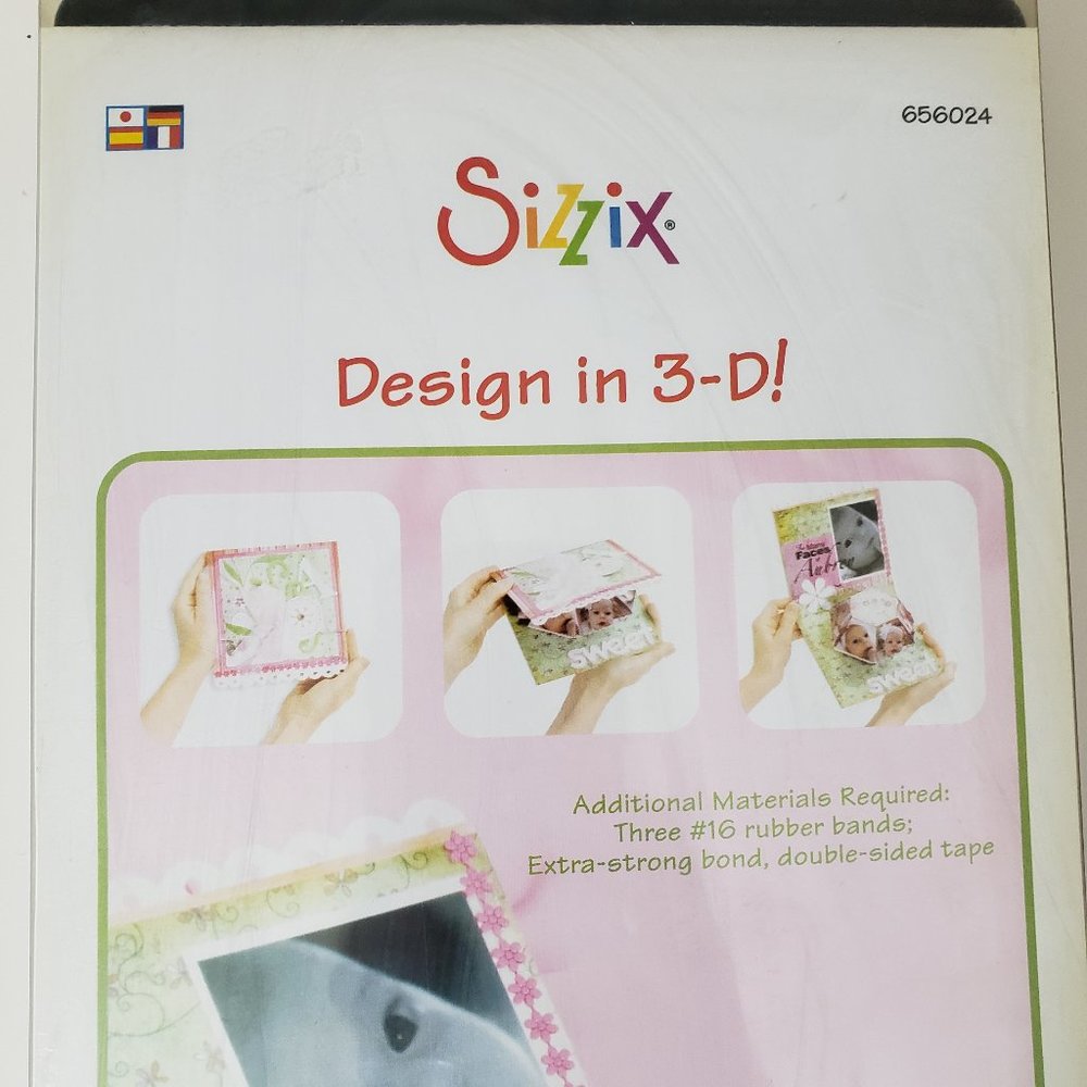 Sizzix Design in 3-D #656024 Compatible with Sissix BIGkick & Big Shot Machines